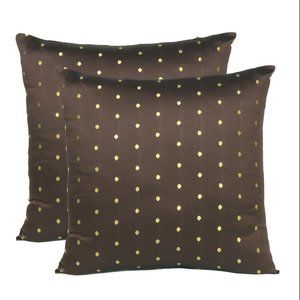 Riara Art Silk Cushion Cover Sofa Waist Throw Pillowcase for Living Room Decor.